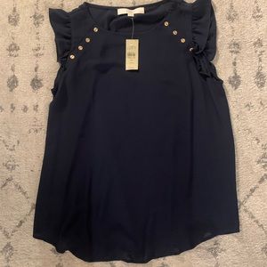 Peplum Sleeve Loft Blouse